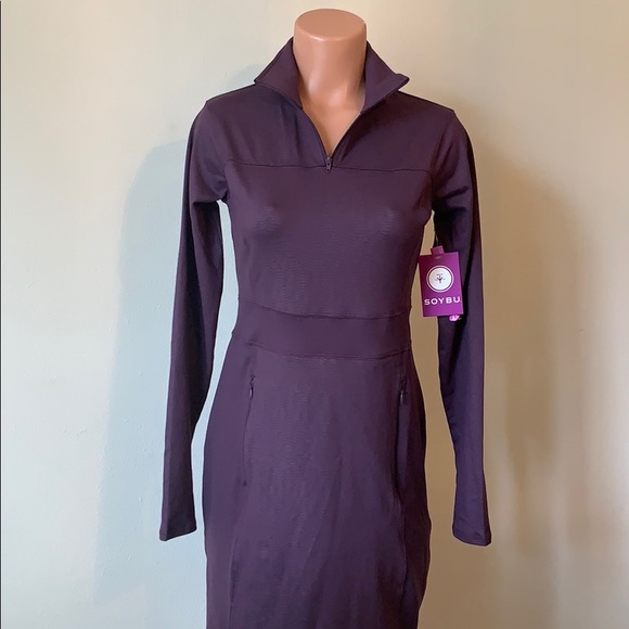 Soybu Glissade Athletic Zip Neck 